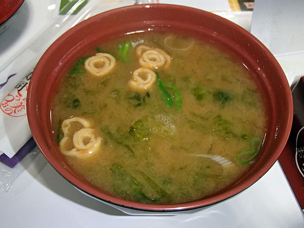 あおさの味噌汁